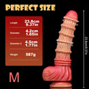 8.98in 9.37in 10.8in XML Odd Soft Bamboo Shoot Cock Dildo