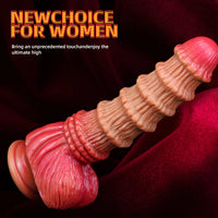 8.98in 9.37in 10.8in XML Odd Soft Bamboo Shoot Cock Dildo