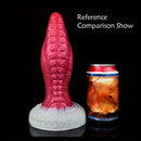 8.98in Dragon Octopus Tentacle Liquid Silicone Soft Big Fat Dildo