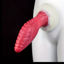 8.98in Dragon Octopus Tentacle Liquid Silicone Soft Big Fat Dildo