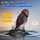 8.98in Real Feel Dual Density Silicone Soft Real Dildo Hands-Free Design