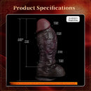 8.98in Real Feel Dual Density Silicone Soft Real Dildo Hands-Free Design