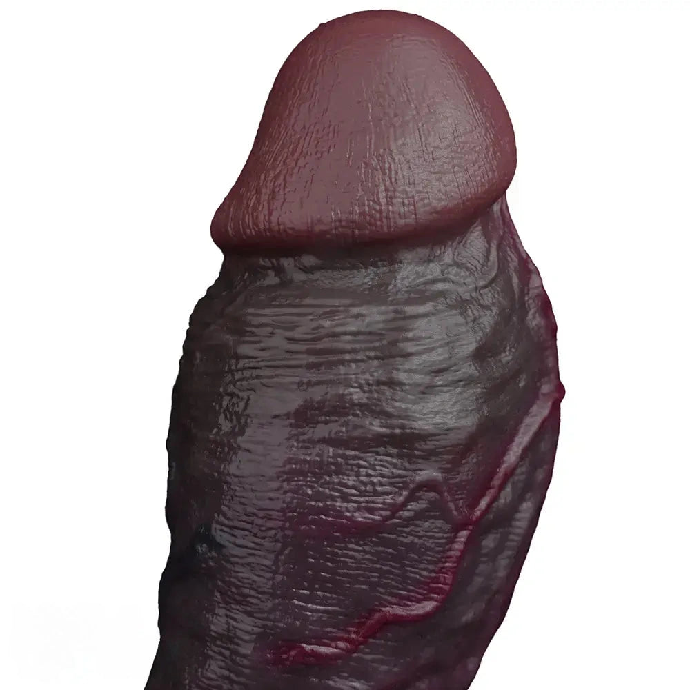 8.98in Real Feel Dual Density Silicone Soft Real Dildo Hands-Free Design