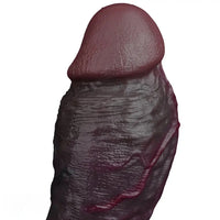 8.98in Real Feel Dual Density Silicone Soft Real Dildo Hands-Free Design