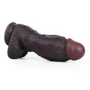 8.98in Real Feel Dual Density Silicone Soft Real Dildo Hands-Free Design