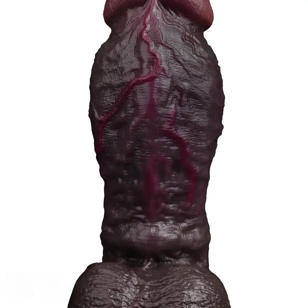 8.98in Real Feel Dual Density Silicone Soft Real Dildo Hands-Free Design