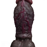 8.98in Real Feel Dual Density Silicone Soft Real Dildo Hands-Free Design