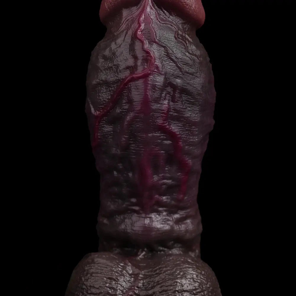 8.98in Real Feel Dual Density Silicone Soft Real Dildo Hands-Free Design