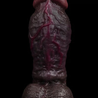 8.98in Real Feel Dual Density Silicone Soft Real Dildo Hands-Free Design