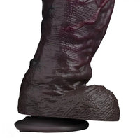 8.98in Real Feel Dual Density Silicone Soft Real Dildo Hands-Free Design