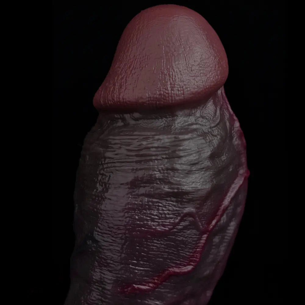 8.98in Real Feel Dual Density Silicone Soft Real Dildo Hands-Free Design
