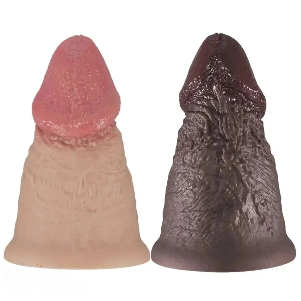 8.9in Real Thick Soft Big Glans Dildo For Women Men Masturbation Orgasm