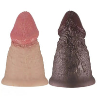 8.9in Real Thick Soft Big Glans Dildo For Women Men Masturbation Orgasm