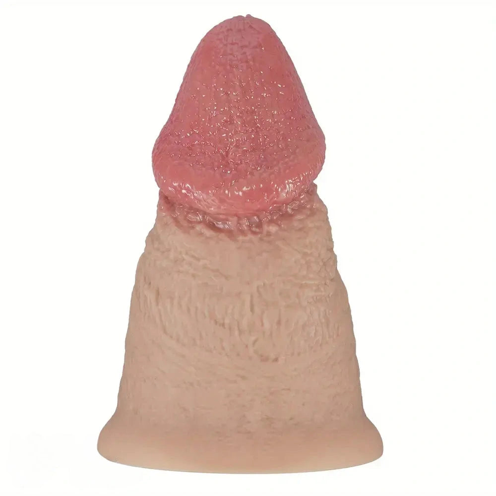 8.9in Real Thick Soft Big Glans Dildo For Women Men Masturbation Orgasm