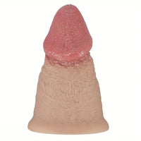 8.9in Real Thick Soft Big Glans Dildo For Women Men Masturbation Orgasm