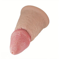 8.9in Real Thick Soft Big Glans Dildo For Women Men Masturbation Orgasm