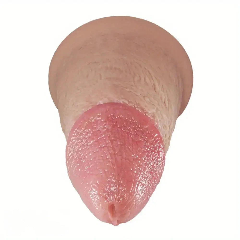 8.9in Real Thick Soft Big Glans Dildo For Women Men Masturbation Orgasm