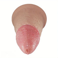 8.9in Real Thick Soft Big Glans Dildo For Women Men Masturbation Orgasm
