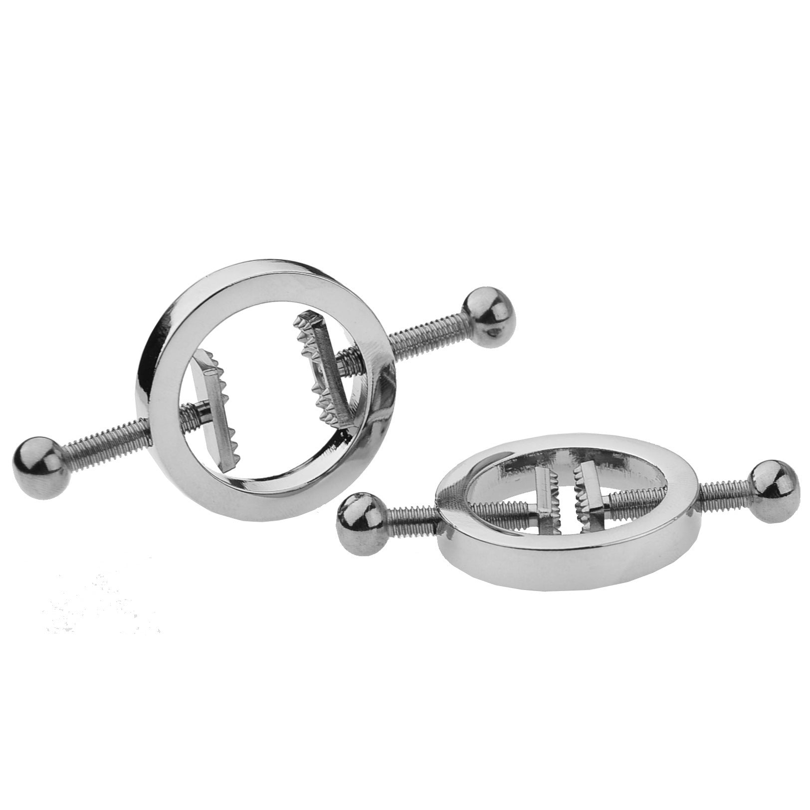 BDSM Metal Adjustable Nipple Clamps Set for Sex Games