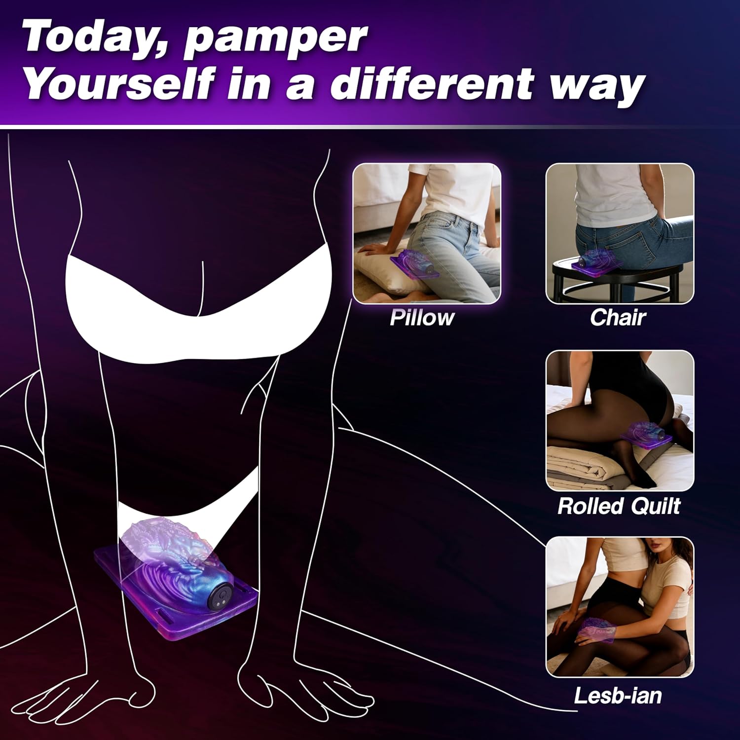 Strap On Monster Riding Vibrator Clit Stimulator