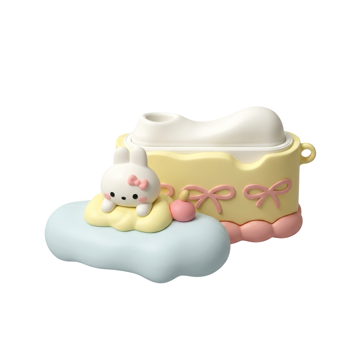 Cake Rabbit Earphone-Style Wireless Clitoral Suction & Vibrator