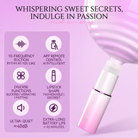 Chunqu Mi Yu MIX Lipstick-Style Suction & Tapping Bullet Vibrator