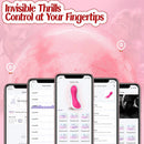 Wearable Panty Vibrators Clit Nipple Stimulator With Remote App Control