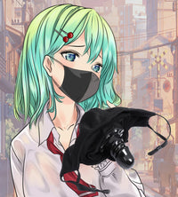 SM Mask Dildo Ball Mask Gag