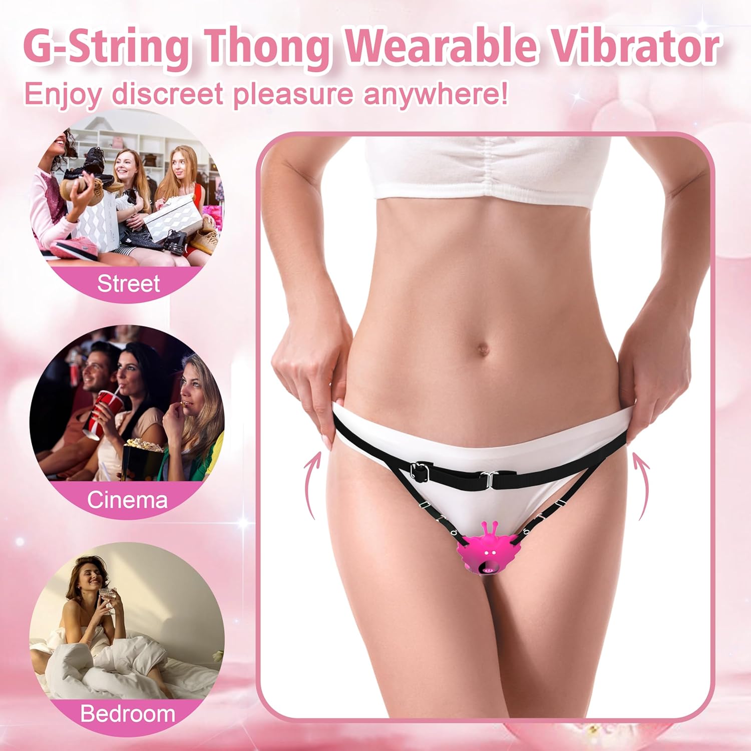 Butterfly Wearable Panty Clitoral Stimulation Vibrator