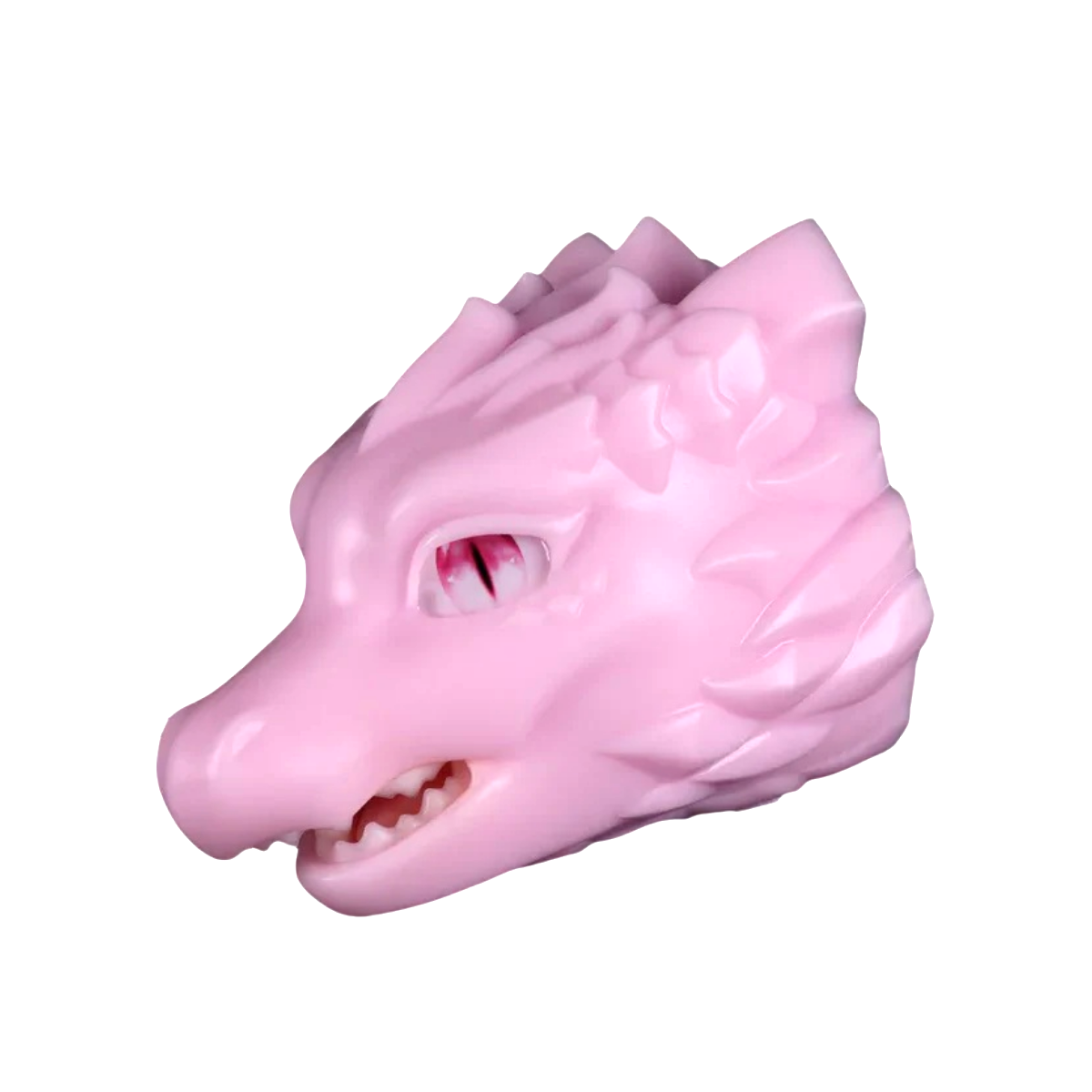 Pink Phosphorus Dragon Head 2.0 Pinky Cute Dino BJ Toy