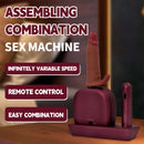 Auto Thrusting Vibration dildo Sex Machine Set With Storage Box