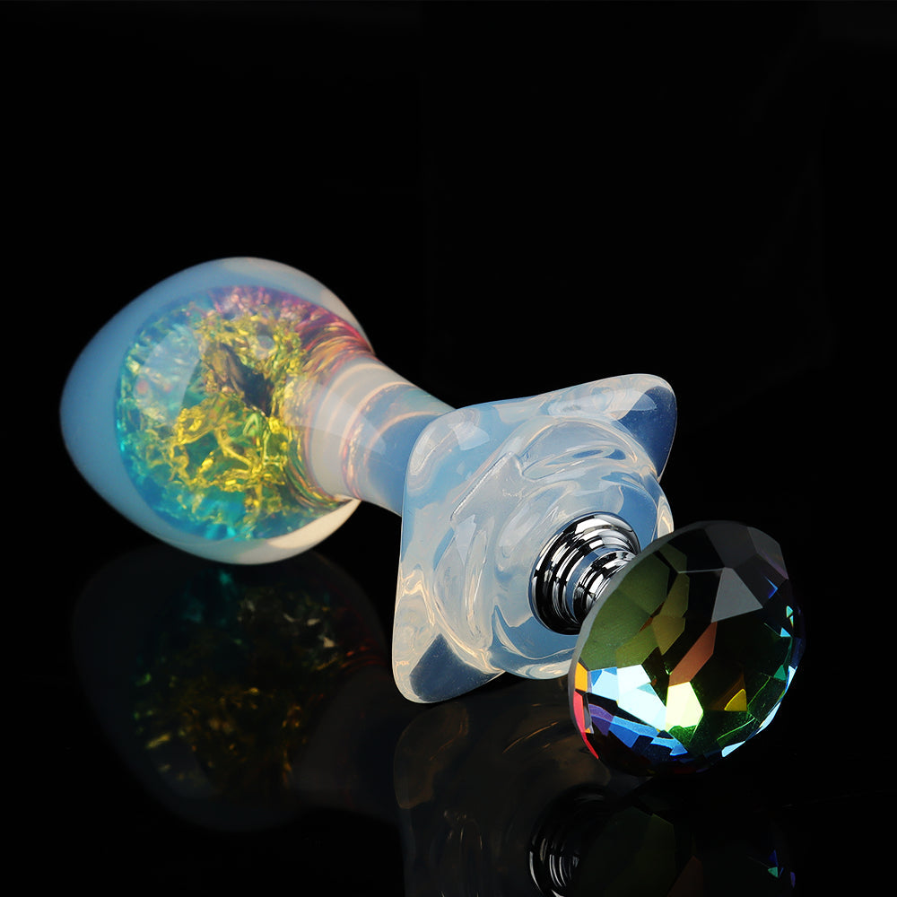 Aurora Crystal Anal Plugs - 6 Styles & Component Options