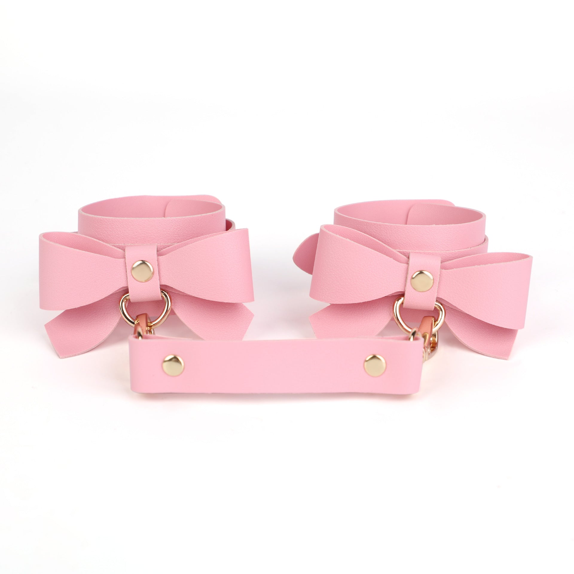 BDSM Bowknot PU Leather Bondage Kits Accessories