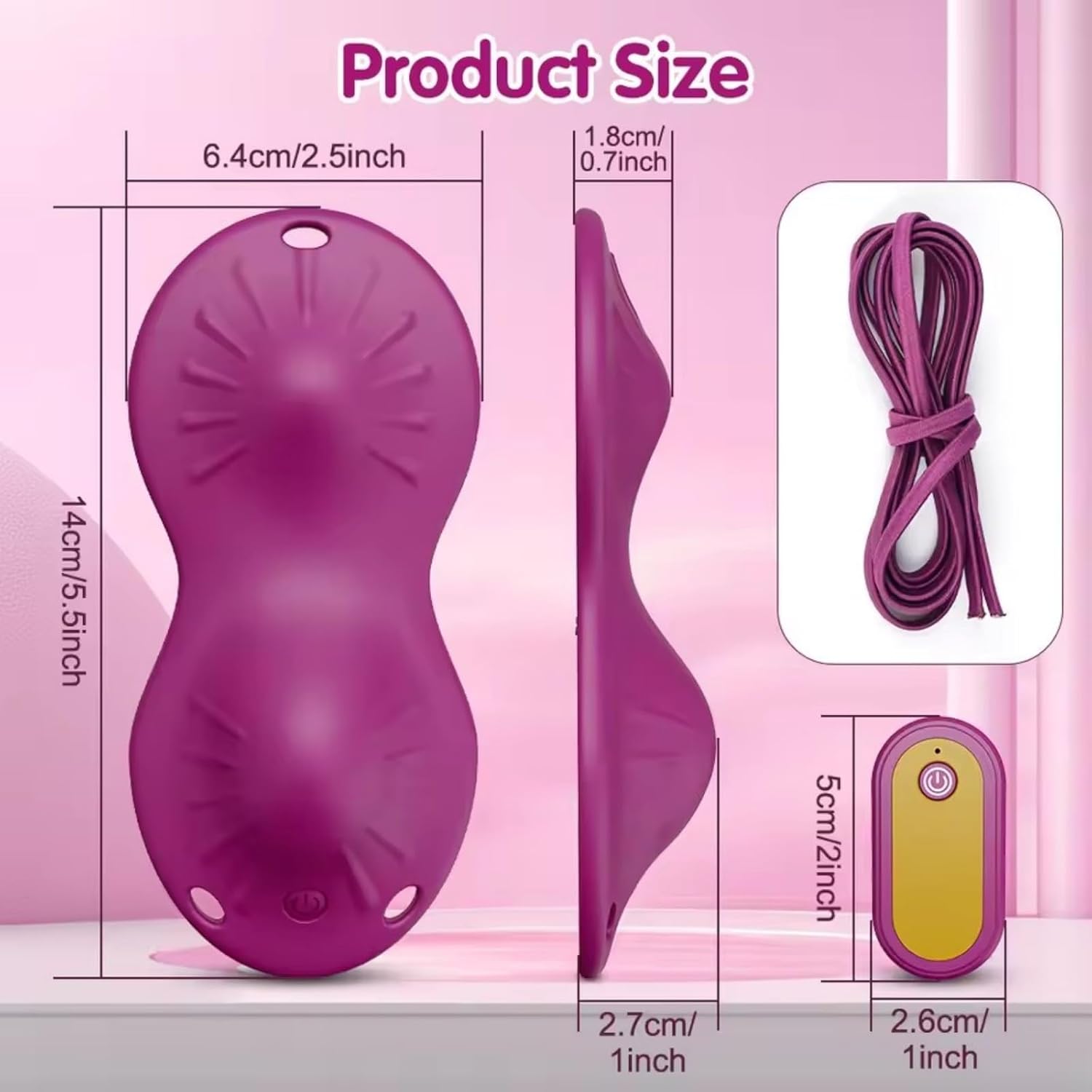 Cushion Vibrator for Women Clitoris Stimulator Anal Vibrator