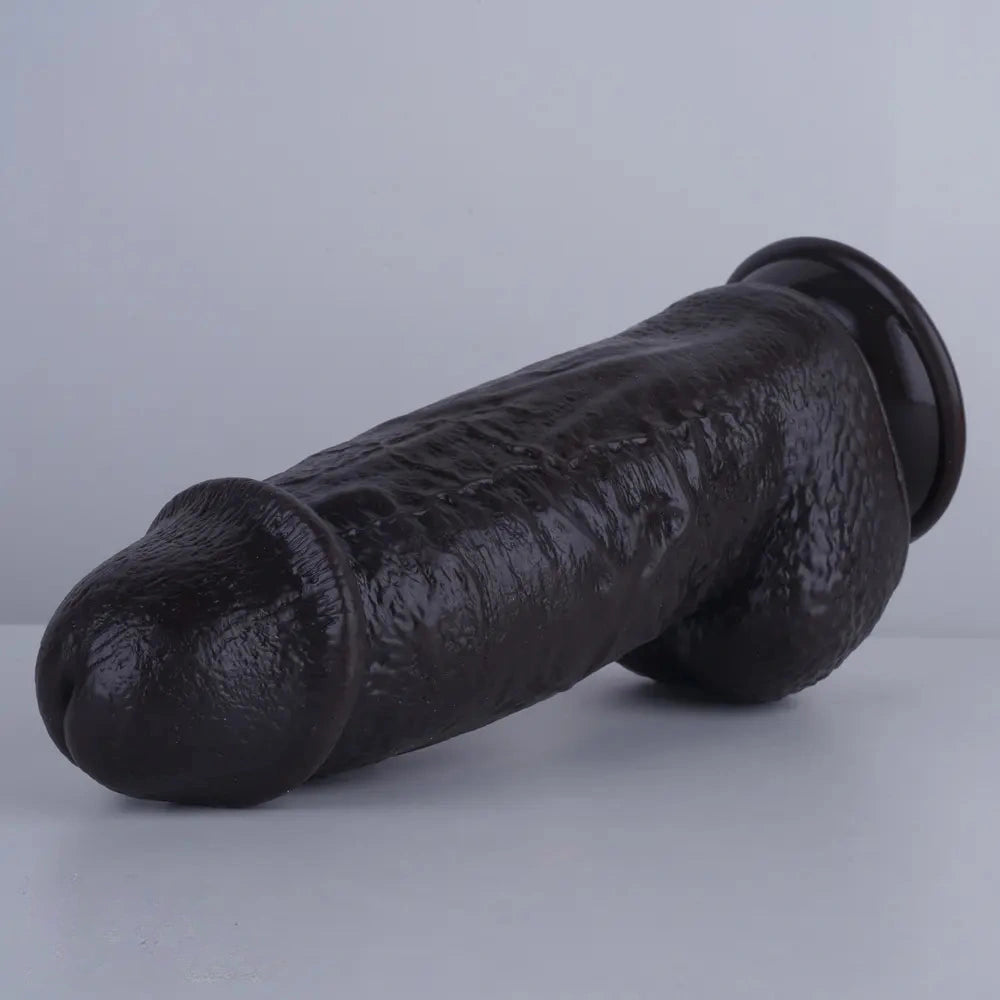 8in Big Fat Dildo Real Skin Lifelike Sex Toy For Women Men Couples Sex