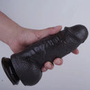 8in Big Fat Dildo Real Skin Lifelike Sex Toy For Women Men Couples Sex