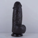 8in Big Fat Dildo Real Skin Lifelike Sex Toy For Women Men Couples Sex