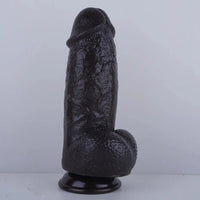 8in Big Fat Dildo Real Skin Lifelike Sex Toy For Women Men Couples Sex