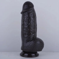 8in Big Fat Dildo Real Skin Lifelike Sex Toy For Women Men Couples Sex