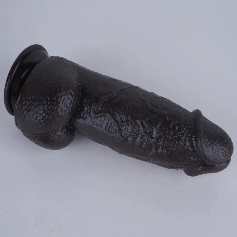 8in Big Fat Dildo Real Skin Lifelike Sex Toy For Women Men Couples Sex