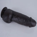 8in Big Fat Dildo Real Skin Lifelike Sex Toy For Women Men Couples Sex
