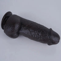 8in Big Fat Dildo Real Skin Lifelike Sex Toy For Women Men Couples Sex