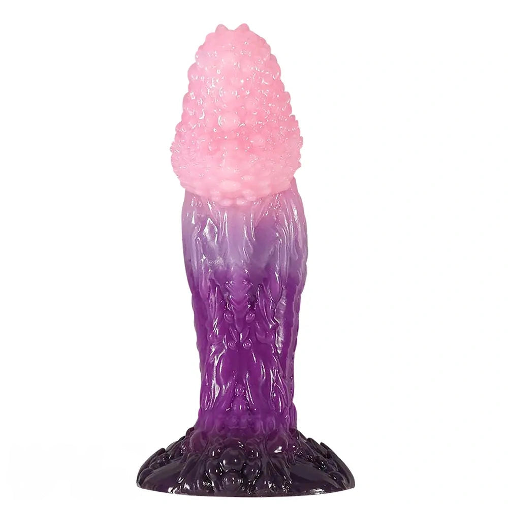 8in Fantasy Dragon Monster Silicone Big Dildo Bold Design Highquality Toy