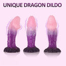8in Fantasy Dragon Monster Silicone Big Dildo Bold Design Highquality Toy
