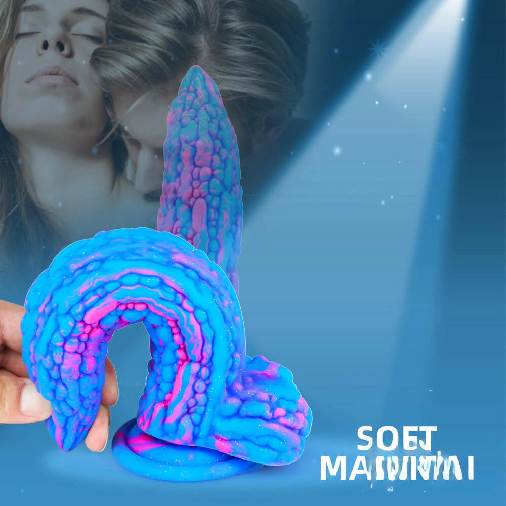 8in Fruit Premium Silicone Dildo Penis Masturbation Adult Sex Toy