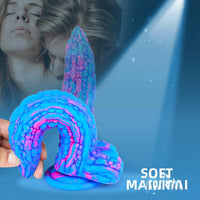 8in Fruit Premium Silicone Dildo Penis Masturbation Adult Sex Toy