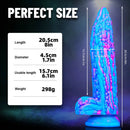 8in Fruit Premium Silicone Dildo Penis Masturbation Adult Sex Toy
