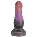 8in Luminous Fantasy Silicone Soft Big Dildo Manual Climax Bed Cock Toy