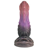 8in Luminous Fantasy Silicone Soft Big Dildo Manual Climax Bed Cock Toy