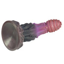 8in Luminous Fantasy Silicone Soft Big Dildo Manual Climax Bed Cock Toy